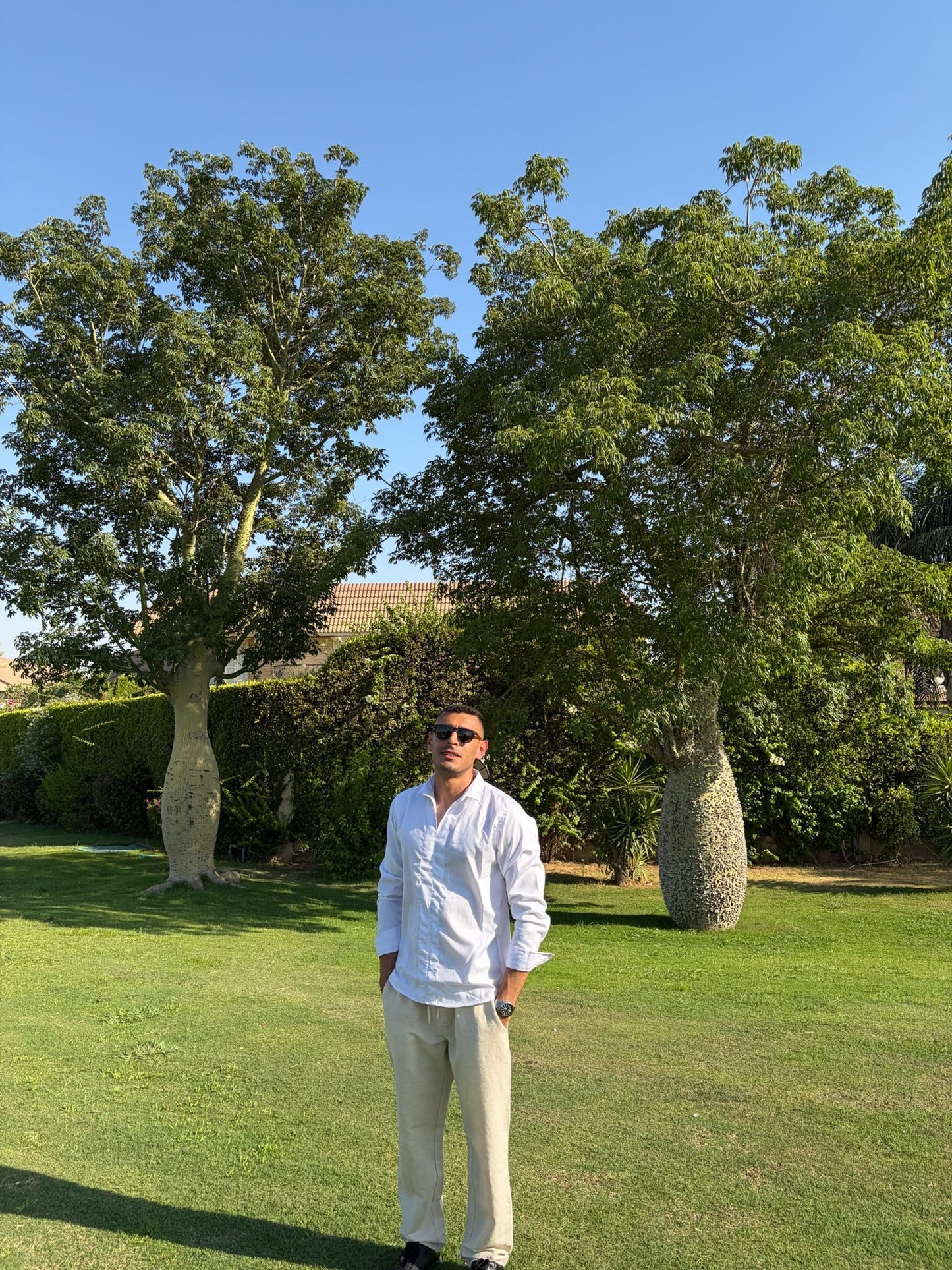 White Riviera Linen Shirt