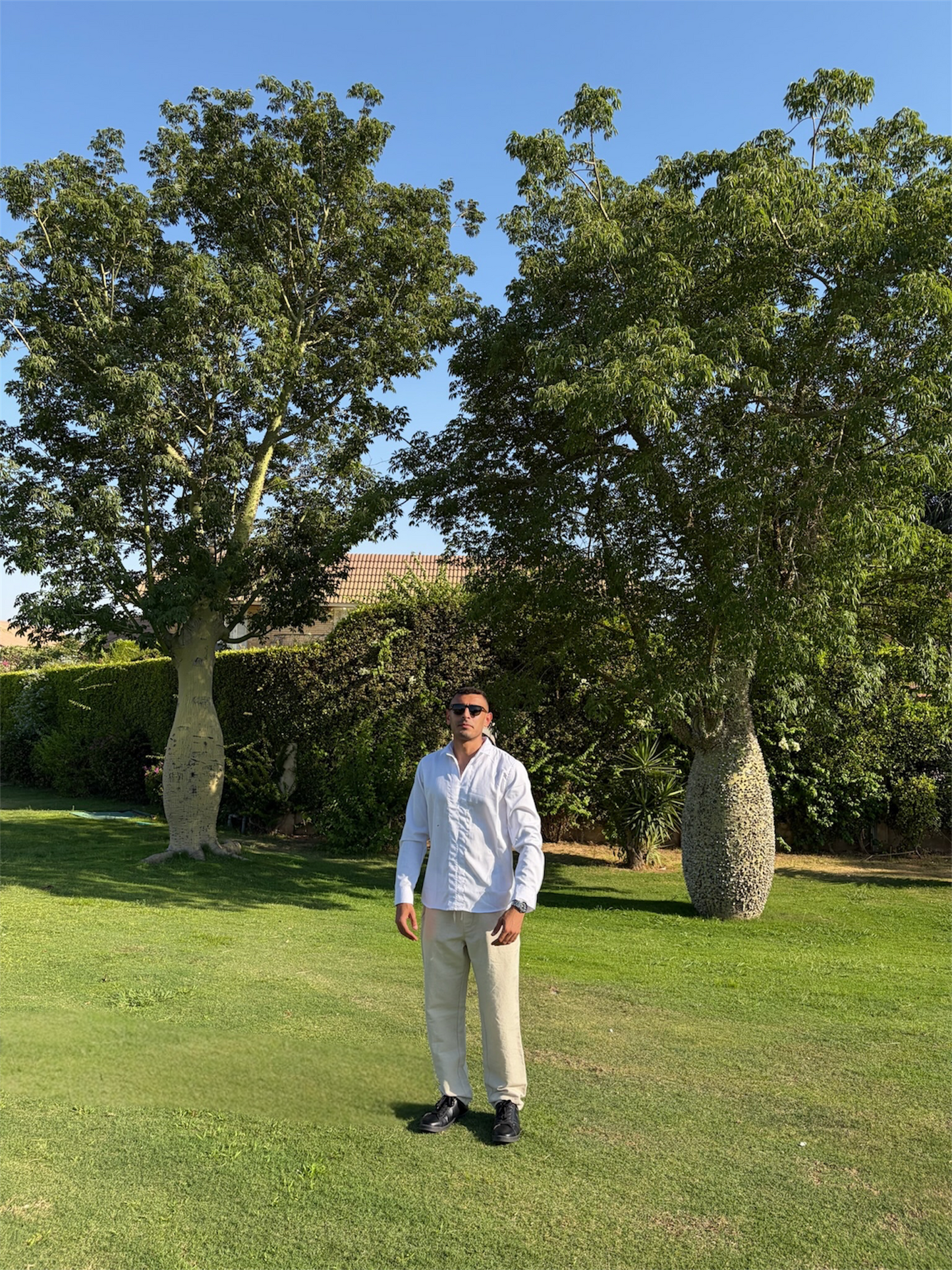 White Riviera Linen Shirt