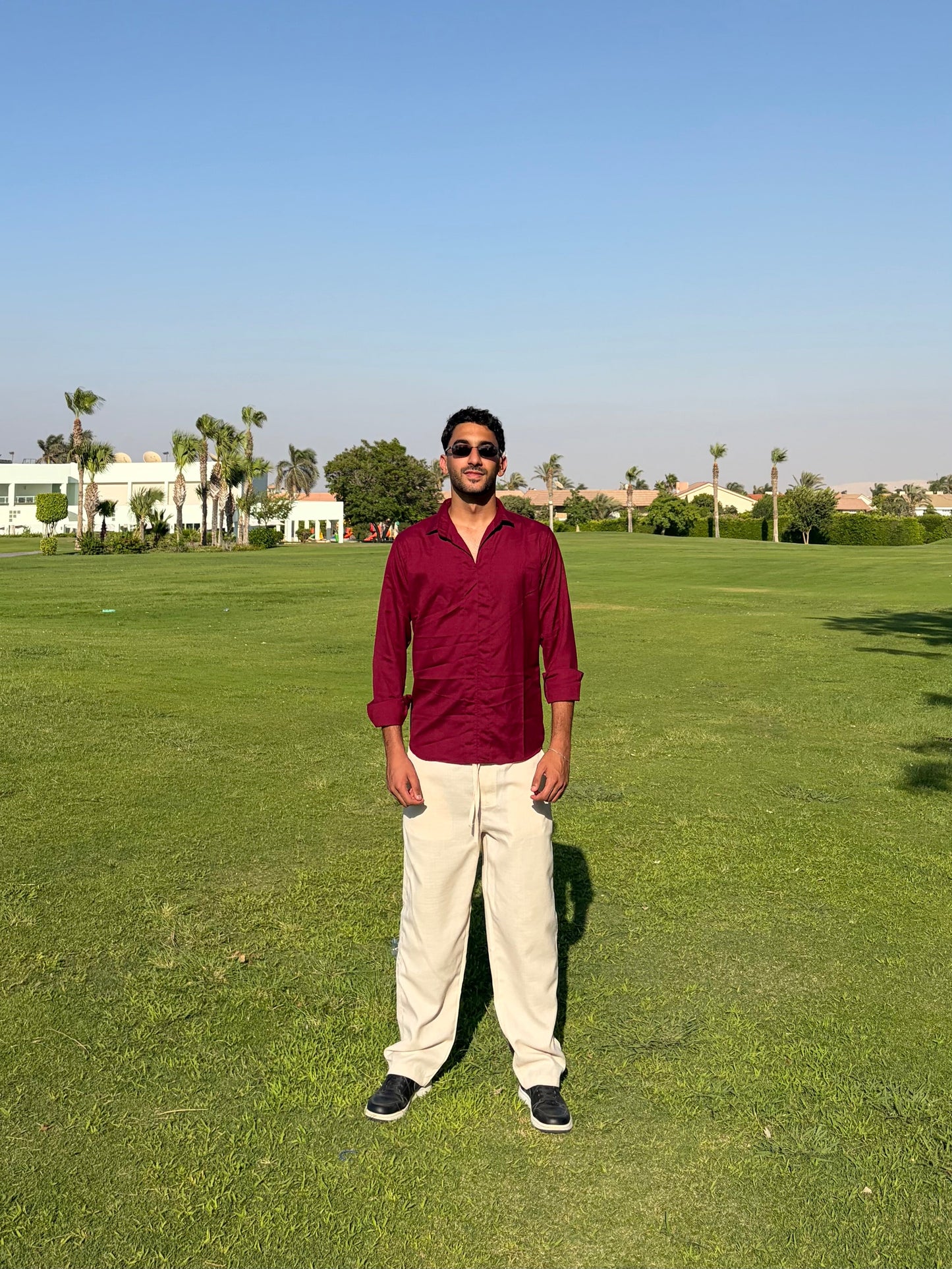 White Riviera Linen Shirt