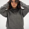 Grey Knitted Crewneck
